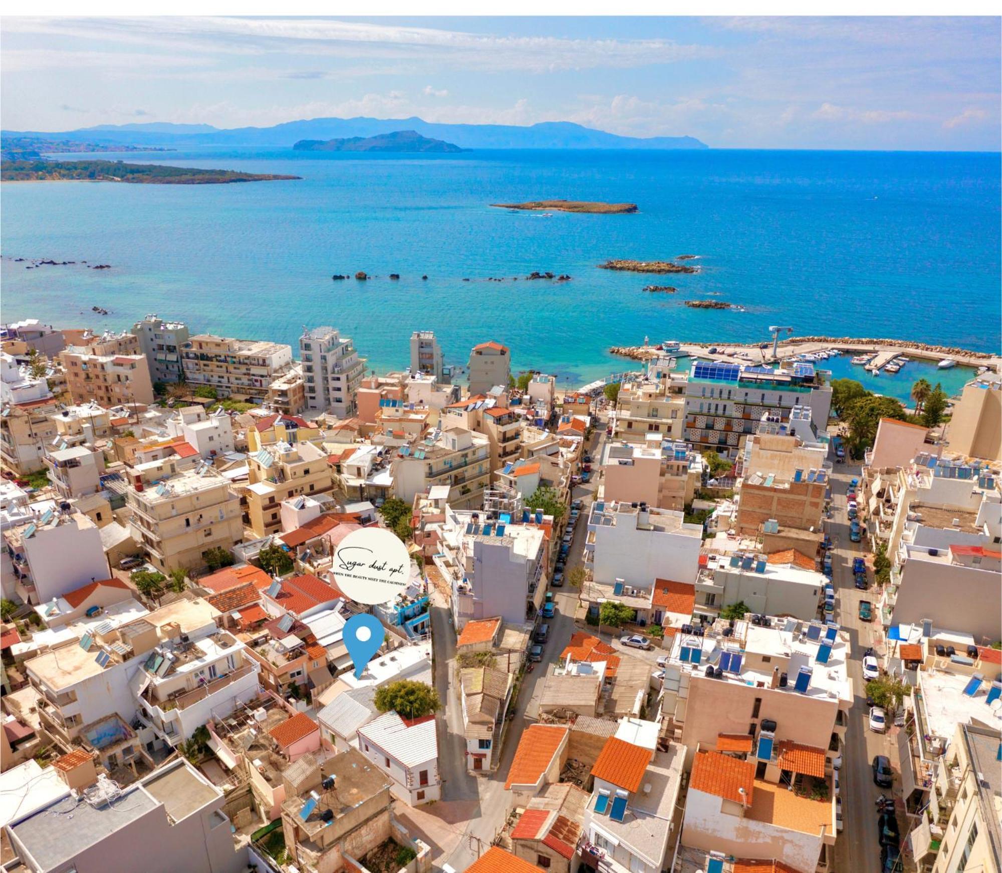 Sugardustapt Luxury Stay 150M From The Cretansea Chania  Ngoại thất bức ảnh