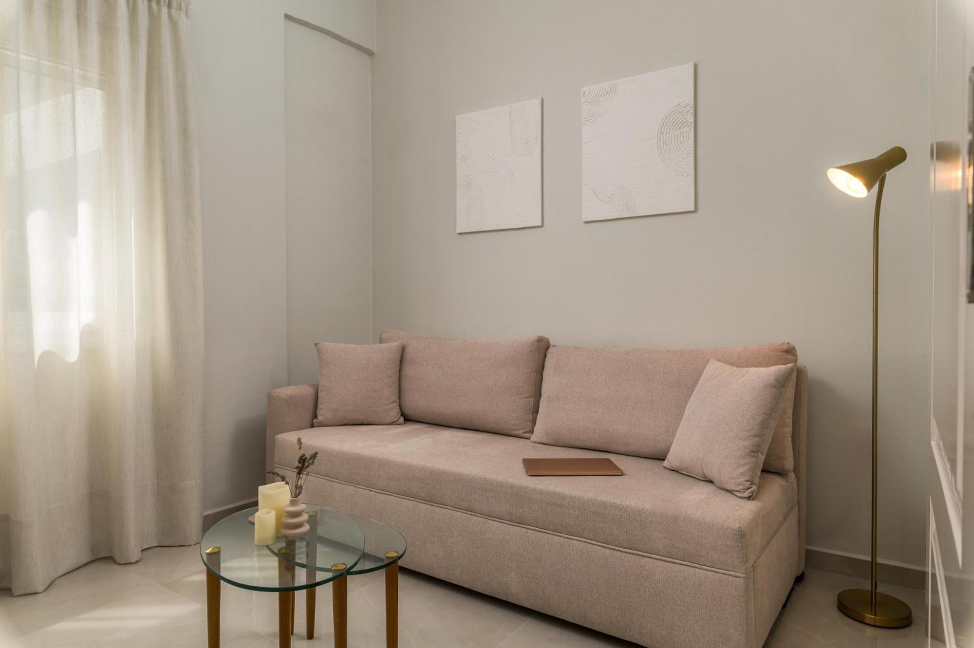 Sugardustapt Luxury Stay 150M From The Cretansea Chania  Ngoại thất bức ảnh